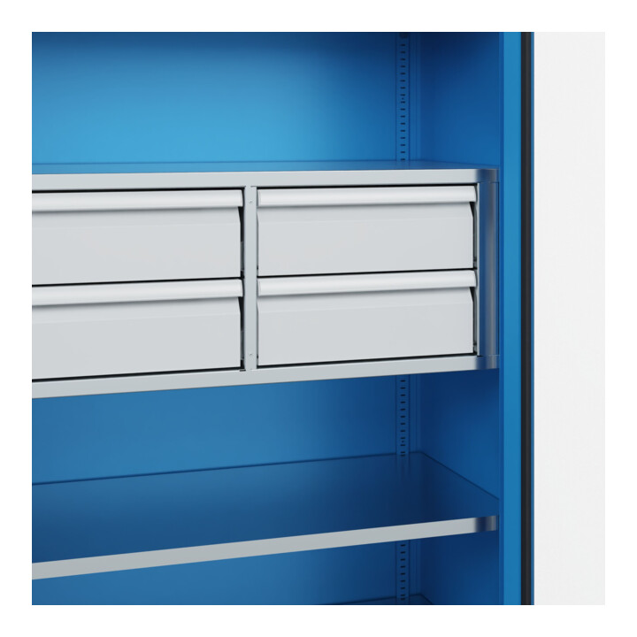 C+P Armoire lourde Acurado Pro 1950 x 1000 x 500 mm RAL 5012