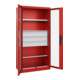 C+P Armoire lourde Acurado Pro 1950 × 1000 × 500 mm rouge