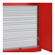C+P Armoire lourde Acurado Pro 1950 × 1000 × 500 mm rouge