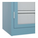 C+P Armoire lourde Acurado Pro 1950 x 1000 x 500 mm tiroirs