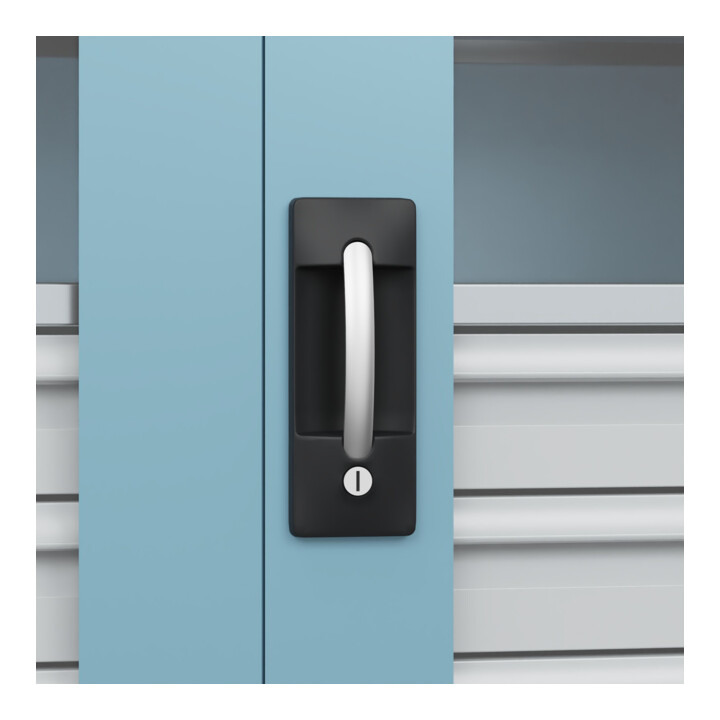 C+P Armoire lourde Acurado Pro 1950 x 1000 x 500 mm tiroirs