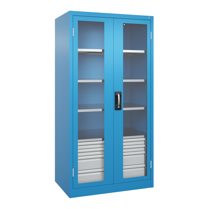 C+P Armoire lourde Acurado Pro 1950 x 1000 x 600 mm 5012/5012