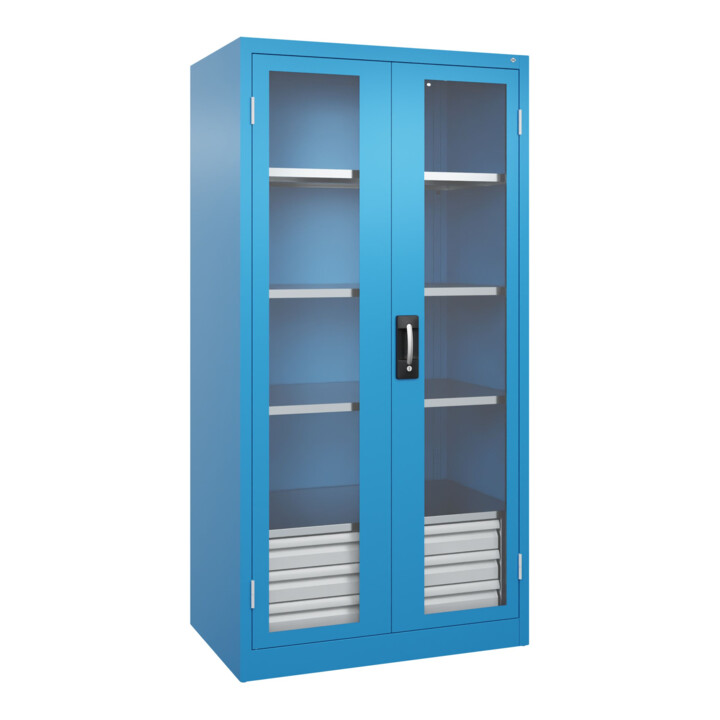 C+P Armoire lourde Acurado Pro 1950 x 1000 x 600 mm 5012/5012