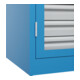 C+P Armoire lourde Acurado Pro 1950 x 1000 x 600 mm 5012/5012