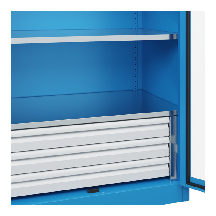 C+P Armoire lourde Acurado Pro 1950 x 1000 x 600 mm 5012/5012