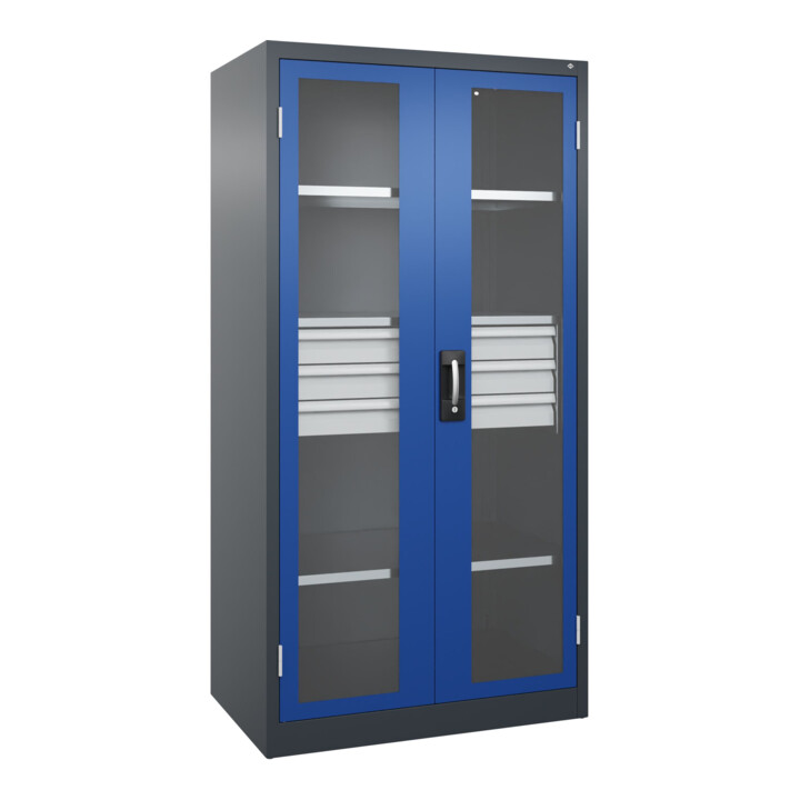 C+P Armoire lourde Acurado Pro 1950 x 1000 x 600 mm 7016/5010