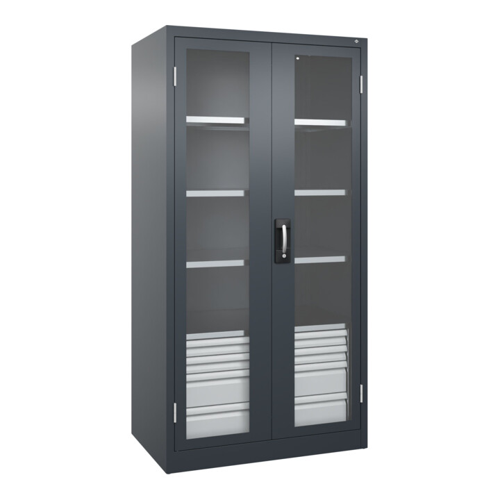 C+P Armoire lourde Acurado Pro 1950 x 1000 x 600 mm 7016/7016