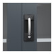 C+P Armoire lourde Acurado Pro 1950 x 1000 x 600 mm 7016/7016