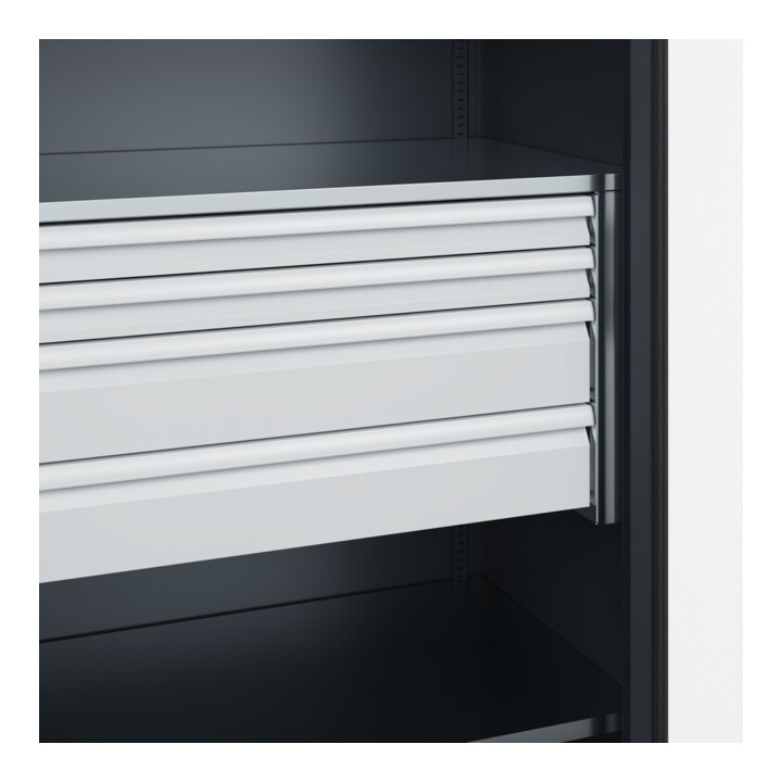 C+P Armoire lourde Acurado Pro 1950 x 1000 x 600 mm 7016/7016