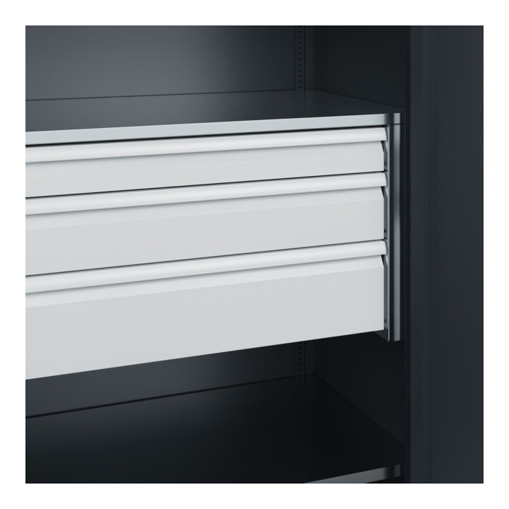 C+P Armoire lourde Acurado Pro 1950 x 1000 x 600 mm 7016/7016