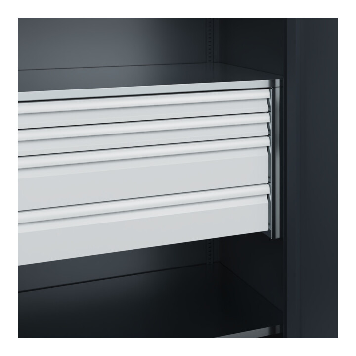 C+P Armoire lourde Acurado Pro 1950 x 1000 x 600 mm 7016/7016