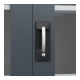 C+P Armoire lourde Acurado Pro 1950 x 1000 x 600 mm 7016/7016