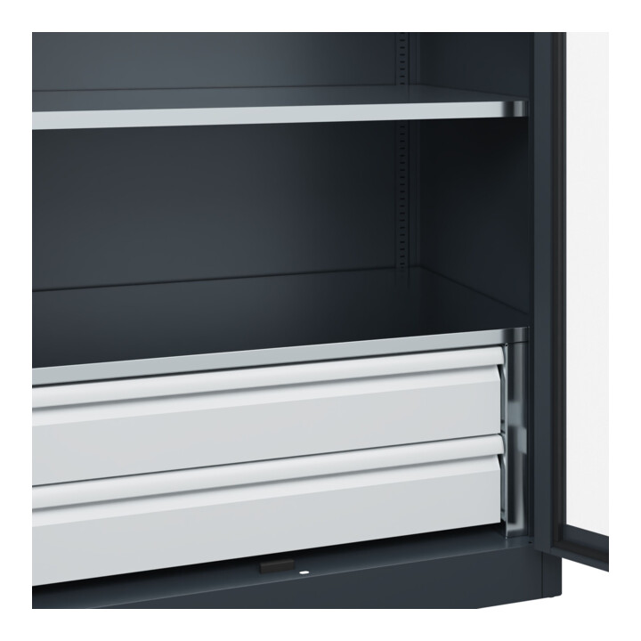 C+P Armoire lourde Acurado Pro 1950 x 1000 x 600 mm 7016/7016