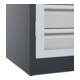 C+P Armoire lourde Acurado Pro 1950 x 1000 x 600 mm 7016/7035