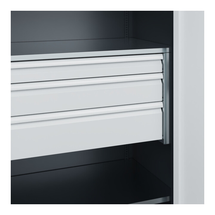 C+P Armoire lourde Acurado Pro 1950 x 1000 x 600 mm 7016/7035
