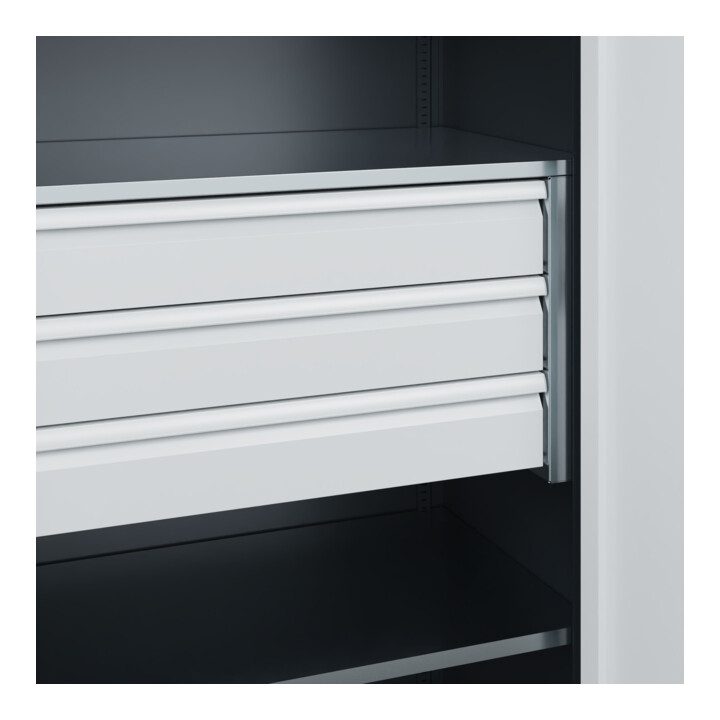 C+P Armoire lourde Acurado Pro 1950 × 1000 × 600 mm 7016/7035