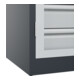 C+P Armoire lourde Acurado Pro 1950 x 1000 x 600 mm 7016/7035