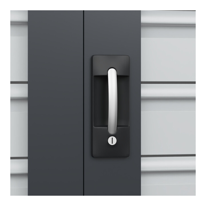 C+P Armoire lourde Acurado Pro 1950 x 1000 x 600 mm 7021/7021