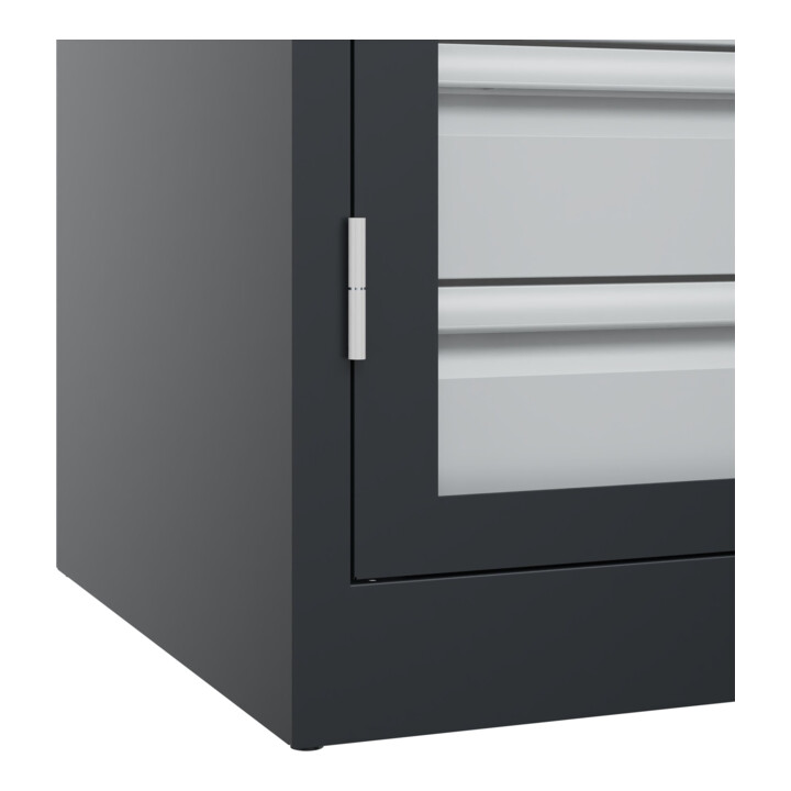 C+P Armoire lourde Acurado Pro 1950 x 1000 x 600 mm 7021/7021