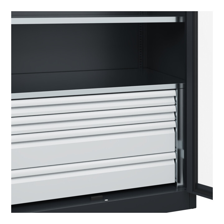 C+P Armoire lourde Acurado Pro 1950 x 1000 x 600 mm 7021/7021