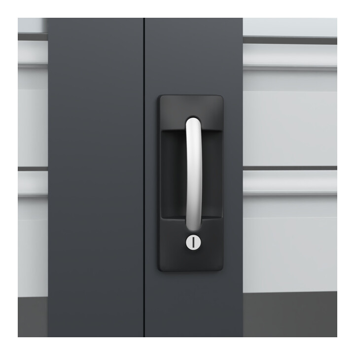 C+P Armoire lourde Acurado Pro 1950 x 1000 x 600 mm 7021/7021