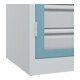 C+P Armoire lourde Acurado Pro 1950 x 1000 x 600 mm 7035/0010