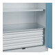 C+P Armoire lourde Acurado Pro 1950 x 1000 x 600 mm 7035/0010