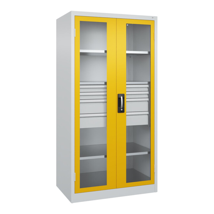 C+P Armoire lourde Acurado Pro 1950 x 1000 x 600 mm 7035/1004