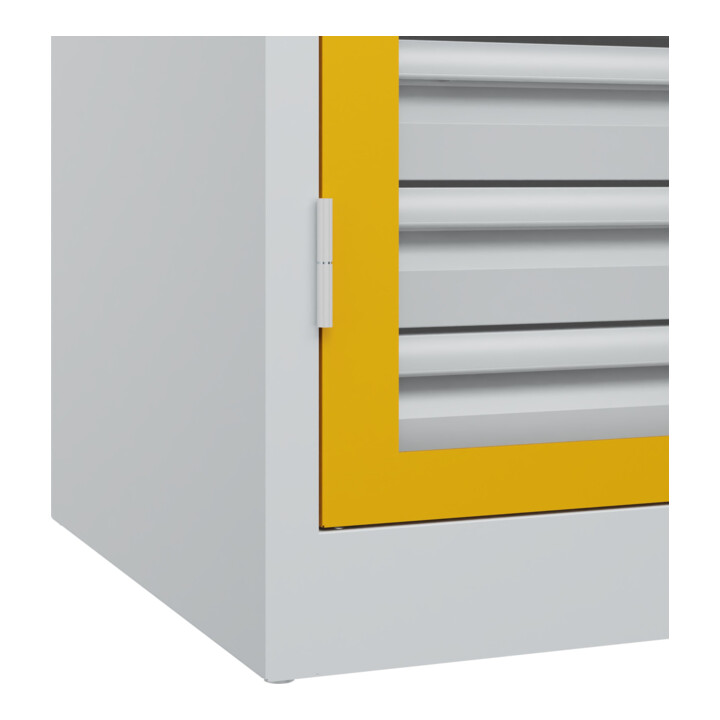 C+P Armoire lourde Acurado Pro 1950 x 1000 x 600 mm 7035/1004