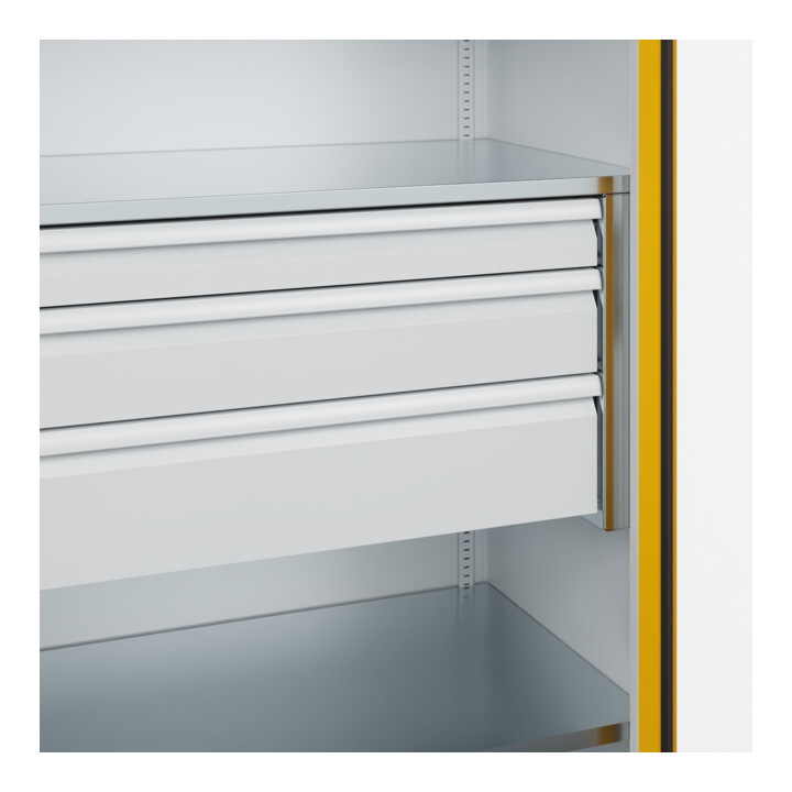 C+P Armoire lourde Acurado Pro 1950 x 1000 x 600 mm 7035/1004