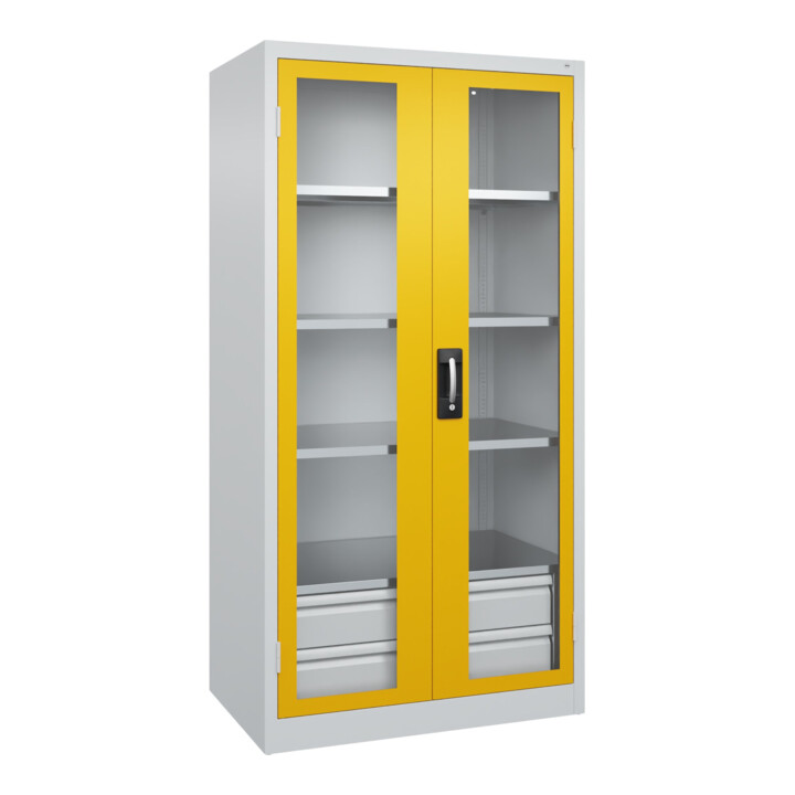 C+P Armoire lourde Acurado Pro 1950 x 1000 x 600 mm 7035/1004