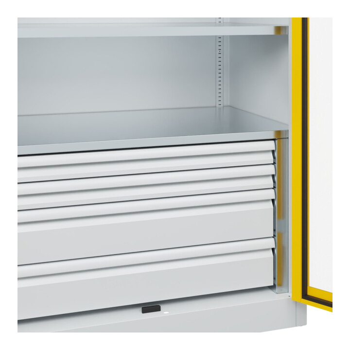 C+P Armoire lourde Acurado Pro 1950 x 1000 x 600 mm 7035/1023