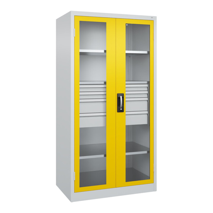 C+P Armoire lourde Acurado Pro 1950 x 1000 x 600 mm 7035/1023