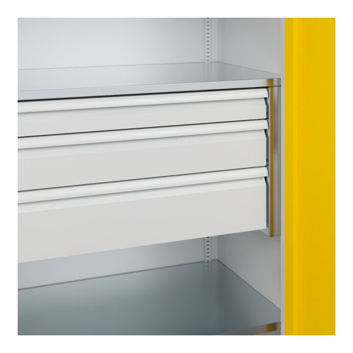 C+P Armoire lourde Acurado Pro 1950 x 1000 x 600 mm 7035/1023