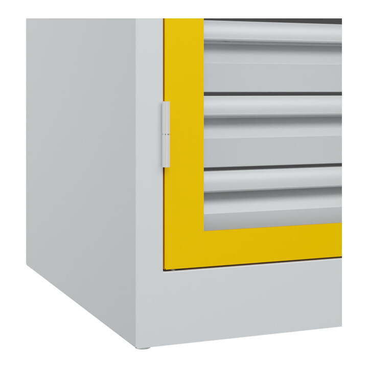 C+P Armoire lourde Acurado Pro 1950 x 1000 x 600 mm 7035/1023