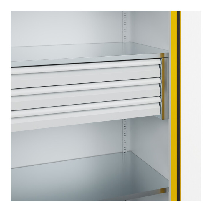 C+P Armoire lourde Acurado Pro 1950 x 1000 x 600 mm 7035/1023