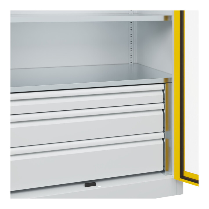 C+P Armoire lourde Acurado Pro 1950 x 1000 x 600 mm 7035/1023