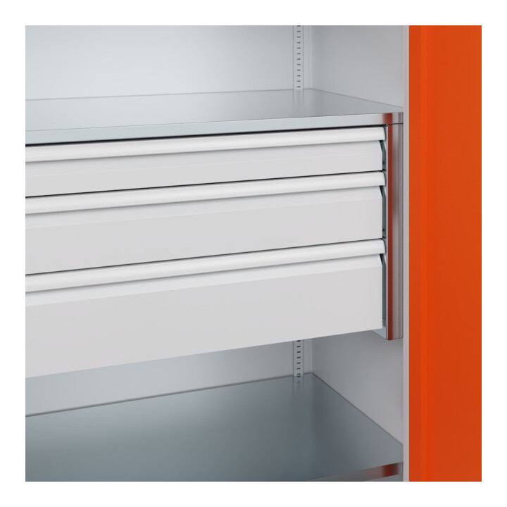 C+P Armoire lourde Acurado Pro 1950 x 1000 x 600 mm 7035/2004