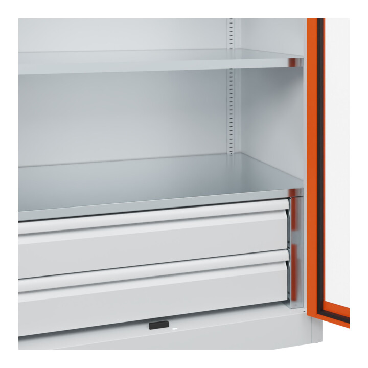C+P Armoire lourde Acurado Pro 1950 x 1000 x 600 mm 7035/2004