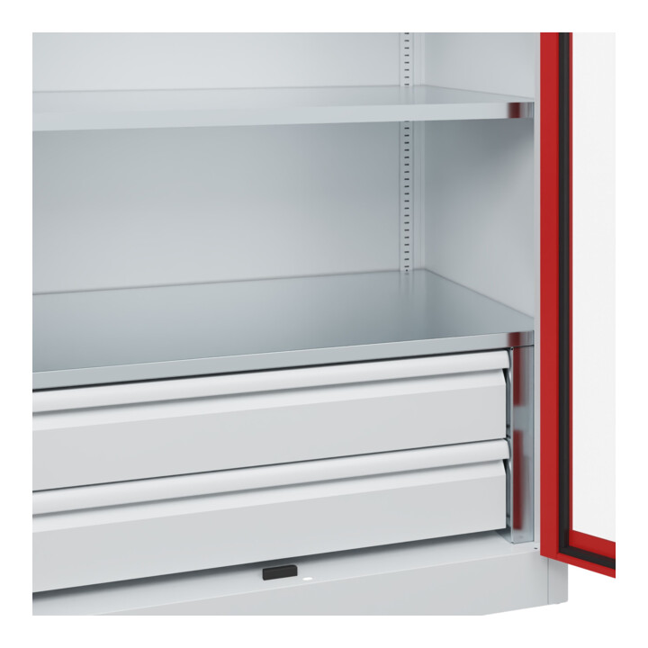 C+P Armoire lourde Acurado Pro 1950 x 1000 x 600 mm 7035/3000