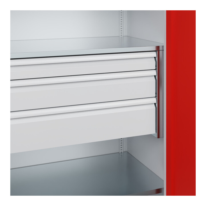 C+P Armoire lourde Acurado Pro 1950 x 1000 x 600 mm 7035/3020
