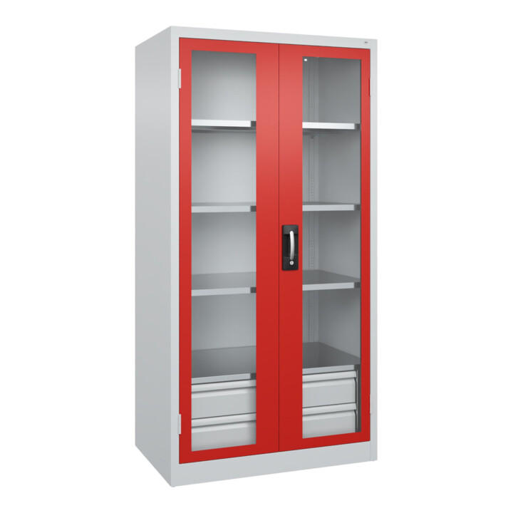 C+P Armoire lourde Acurado Pro 1950 x 1000 x 600 mm 7035/3020