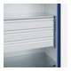 C+P Armoire lourde Acurado Pro 1950 x 1000 x 600 mm 7035/5010