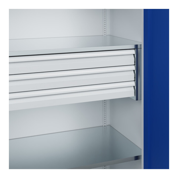 C+P Armoire lourde Acurado Pro 1950 x 1000 x 600 mm 7035/5010