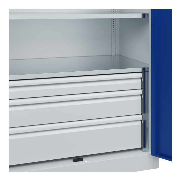 C+P Armoire lourde Acurado Pro 1950 × 1000 × 600 mm 7035/5010