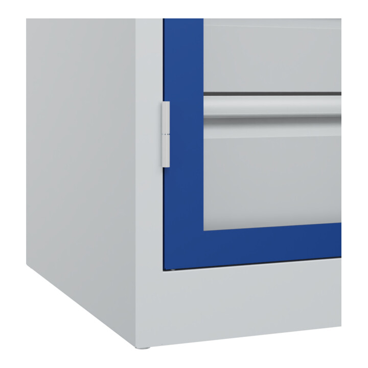 C+P Armoire lourde Acurado Pro 1950 x 1000 x 600 mm 7035/5010