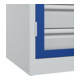 C+P Armoire lourde Acurado Pro 1950 × 1000 × 600 mm 7035/5010
