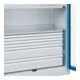 C+P Armoire lourde Acurado Pro 1950 x 1000 x 600 mm 7035/5012