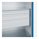 C+P Armoire lourde Acurado Pro 1950 x 1000 x 600 mm 7035/5012