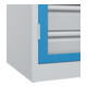 C+P Armoire lourde Acurado Pro 1950 x 1000 x 600 mm 7035/5012
